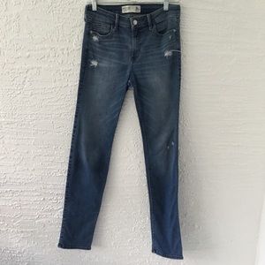 Abercrombie straight mid rise